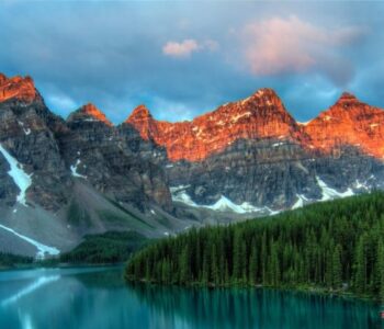 lake and mountain